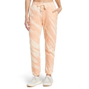 Sweaty Betty Essentials Jogger Nectarine Orange Tie Dye Large‎ NWT